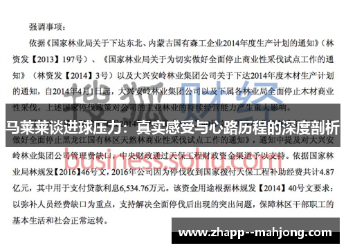 马莱莱谈进球压力：真实感受与心路历程的深度剖析
